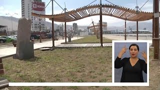 PASEO BELLAVISTA A PUNTO DE INAUGURARSE - Lengua de Señas