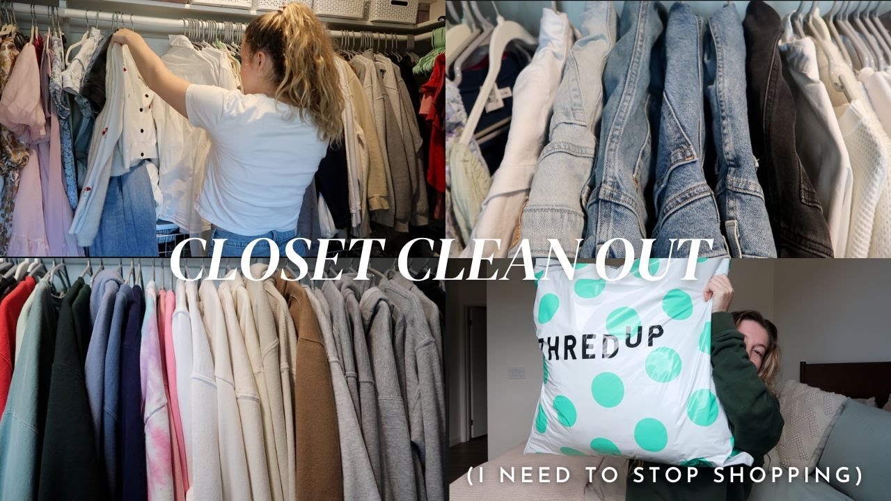 CLOSET CLEANOUT: less shopping in 2024