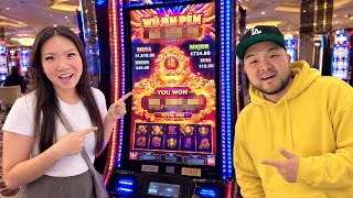 My Fiancé Just Got Her BIGGEST WIN EVER at the Casino!