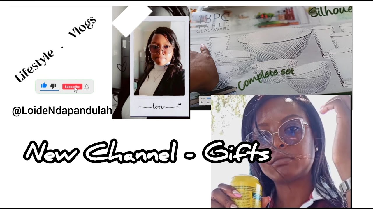 New Channel . Namibian Youtuber . Gifts from Colleagues of the year