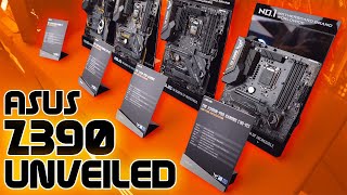 ASUS Z390 Full Range First Look - The GENE Is Back! - YouTube