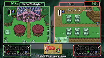 SuperNinTaylor vs Tojso. ALTTP Randomizer Tournament Fall 2017
