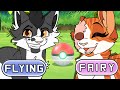 Assigning Pokemon types to Warrior Cats