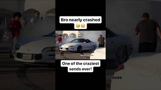 Bro hates tires 😂 He nearly crashed! Check out more in my recent video. #chevy #camaro #burnout