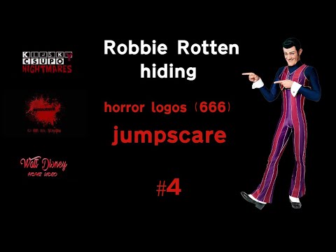 Robbie Rotten hiding