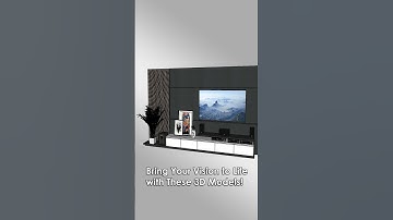 3D reception desk & TV unit models! 🖥️✨ #ReceptionDesign #TVUnitModels #InteriorDecor