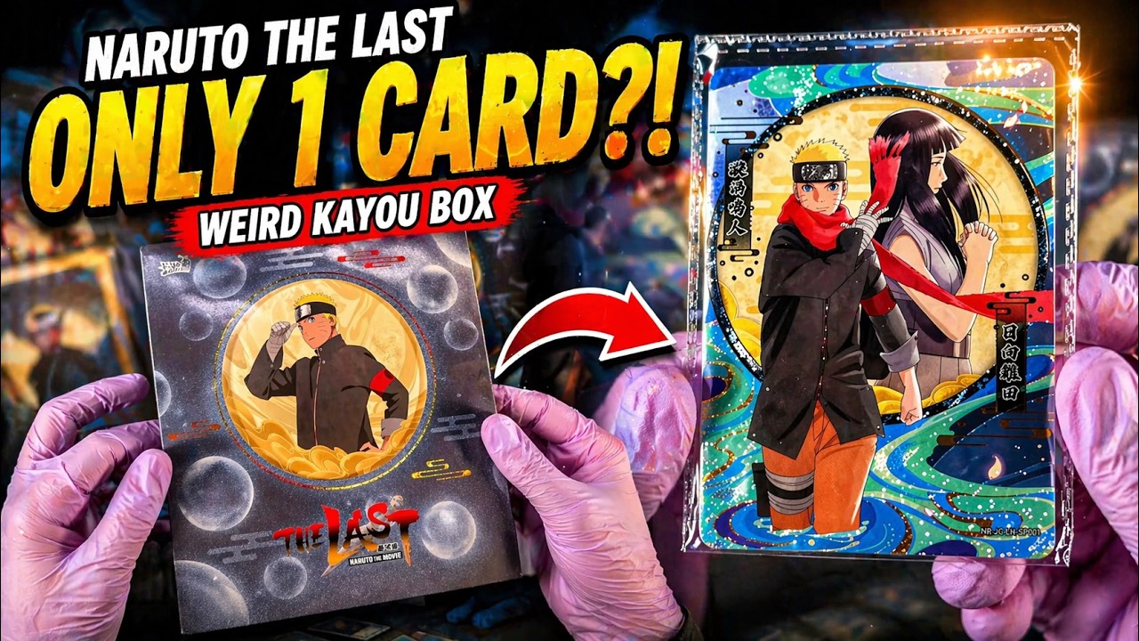 I Bought a Naruto Kayou Gift Box Blind It Only Had 1 Card