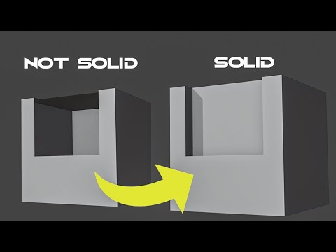 Non-Manifold Geometry: Your BIGGEST Issue when using Booleans (Blender Tutorial)