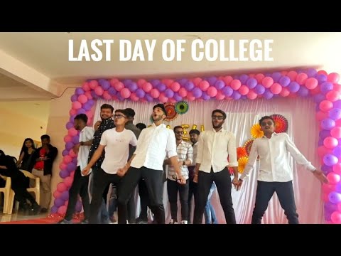 Last day of College 🥺 ️, Farewell party vlog by | VIRAJ MANGE VLOGS ...