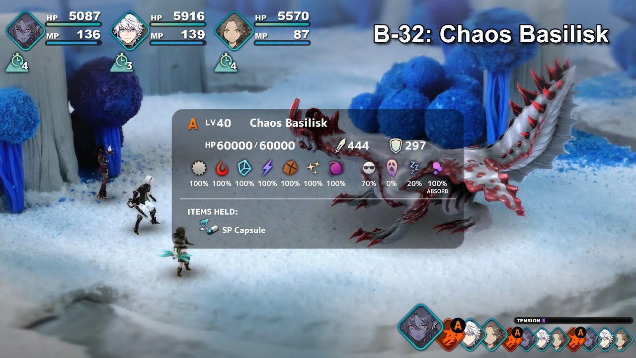 Fantasian Neo Dimension - BOSS-32 Chaos Basilisk