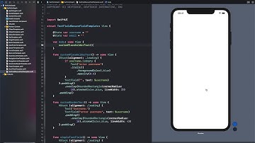 TextField and SecureField in SwiftUI