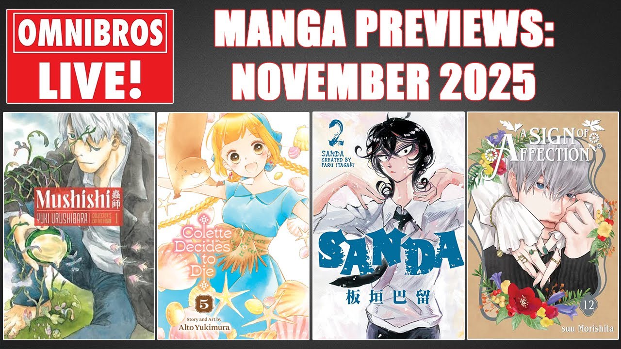 UPCOMING MANGA NOVEMBER 2025! | Omnibros Live!