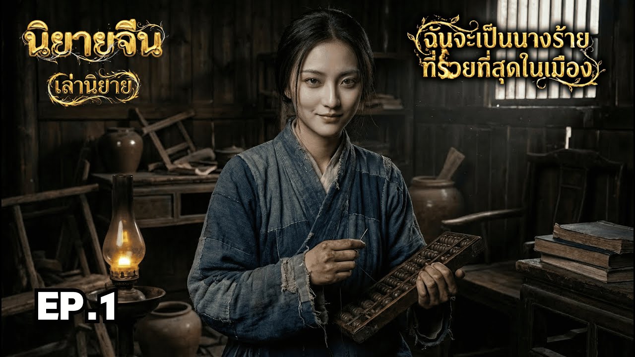 ข้าจะเป็นนางร้ายที่ร่ำรวยที่สุดในเมืองหลวง ( EP.1 ) | นิยายจีนพากย์ไทย