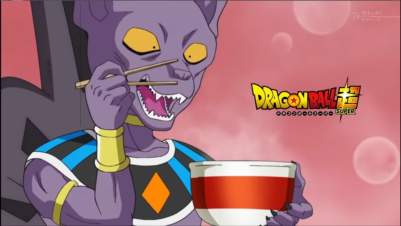 Dragon Ball Super Beerus Eats Ramen Youtube