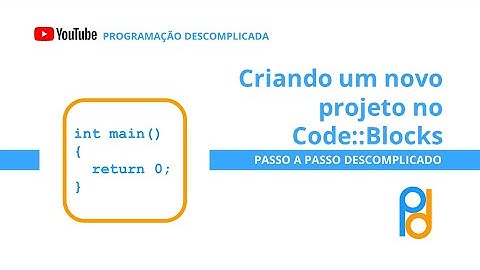 Criando um novo projeto no Code::Blocks