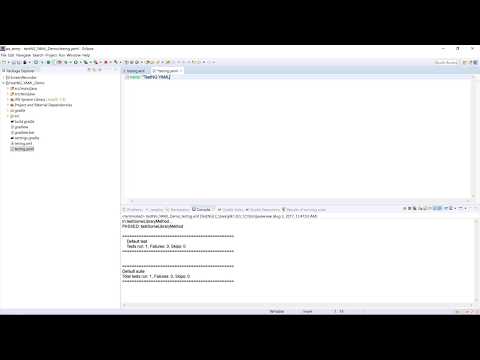 TestNG: YAML Demo