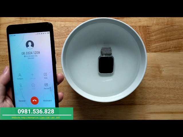 Smartwatch 500K - Ngâm nước được không?