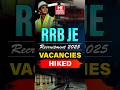 RRB JE 2025 | More Vacancies Added | Apply Now for 47 New Seats!