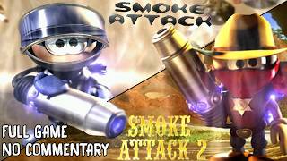 Smoke Attack 1 (2002) + Smoke Attack 2 (2004) | FULL Game, No commentary Walkthrough (4K) 2160p60fps