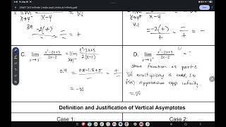MAT 263 Brief Calculus: Infinite Limits and Limits at Infinity