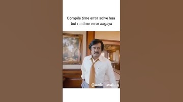 Runtime error aagaya 😮😮 #shorts #coding