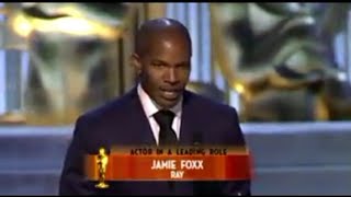 Jamie Foxx wins Best Actor for Ray