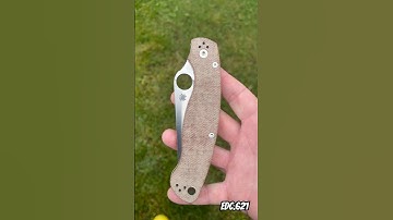 Spyderco Military 2 (Cruwear) #everydaycarry #edcknife #edc #hiphop #edc #music #knife