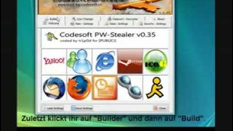 Codesoft PW Stealer Tutorial [German] [Deutsch]