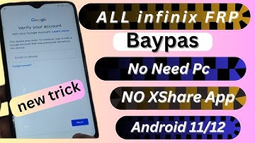 All Infinix Android 13/12 Frp Bypass || Without X-Share ||New Trick 2024 | Reset Frp 100%Working