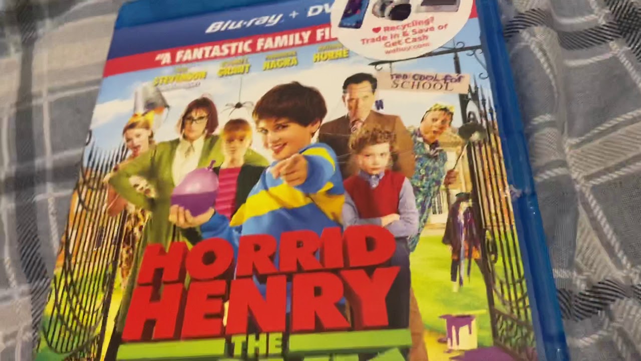 horrid Henry the movie uk blu ray review - YouTube