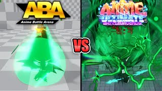 ABA Ulquiorra VS Anime Ultimate Battlegrounds Ulquiorra