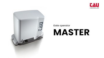 TAU | MASTER series for sliding gate operator
