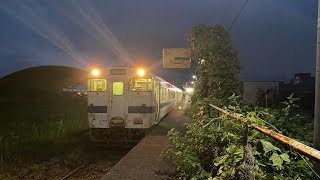 JR九州 日南線 夜の定期2両編成と終電列車編 2023年の一挙まとめ動画