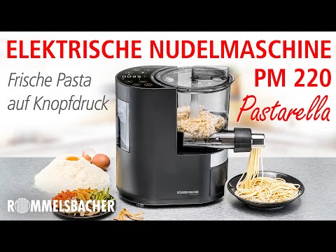 🔔 Jetzt abonnieren! Damit du keines unserer Videos verpasst.Produktinfo: https://www.rommelsbacher.de/de/elektrische-nudelmaschine-pm-220-pastarella.htmlDie...