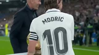 Karim Benzema Ballon d'Or Presentation at Santiago Bernabéu 2022.