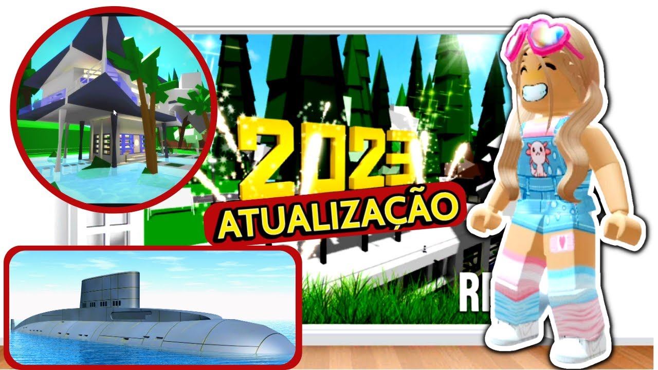 Nova ATUALIZAÇÃO DE 2023 do BROOKHAVEN - Roblox 