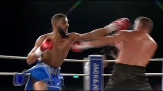 Hamza Hussein vs Irakli Alanidze Full Fight | Danish Fight Night