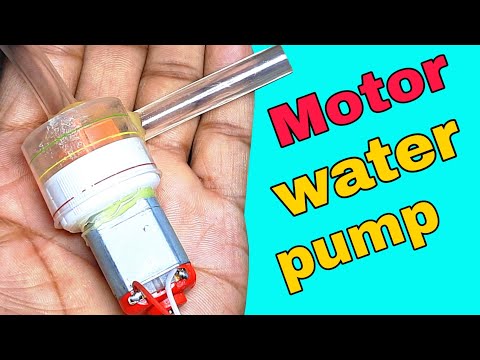 How to make water pump at home | Mini water pump | Motor