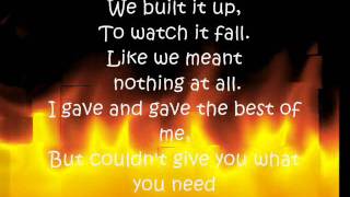 I Cant Hate You Anymore - Nick Lachey (LYRICS)