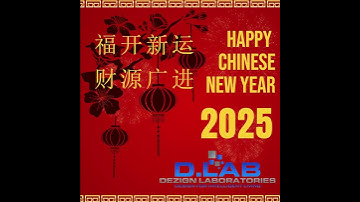 D.LAB Dezign Laboratories 2025 Chinese New Year Greetings