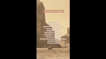 Thumbnail of Bill of Sale by The Droptines #thedroptines #billofsale  #countryfolkmusic #countrymusic #country