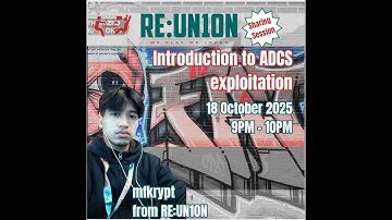 Introduction to ADCS exploitation by mfkrypt