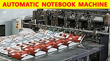 NOTEBOOK MAKING MACHINE | कम पूँजी में शुरू करे नोटबुक उद्योग | NOTEBOOK MAKING MACHINE PRICE