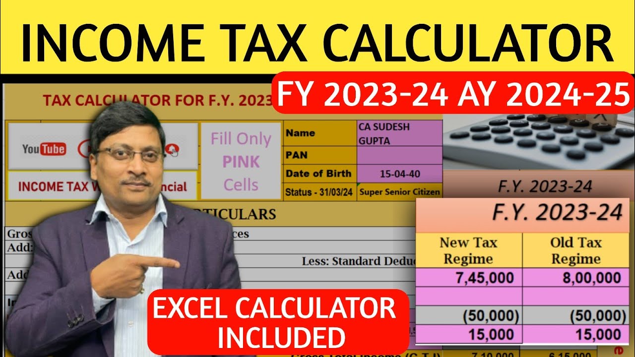 Tax Calculator FY 202324 Tax Calculator fy 2324 New tax