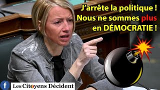 Une députée belge quitte la politique: Nous ne sommes plus en démocratie!