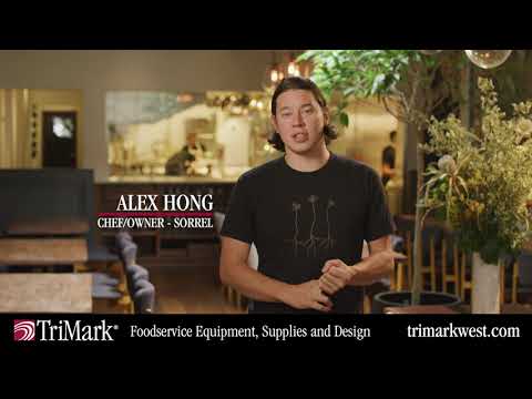 TriMark Customer Testimonial - Alex Hong, Chef and Owner of Sorrel Restaurant San Francisco - video from TriMark