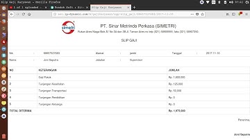 SISTEM INFORMASI PENGGAJIAN KARYAWAN SEDERHANA BERBASIS WEB