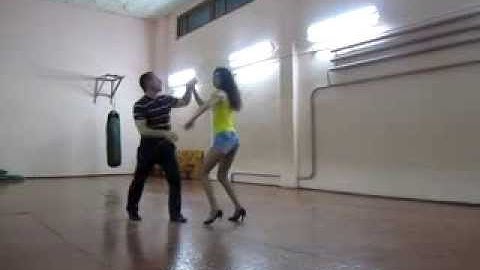 !!!Танец Zouk Слава и Ира in dance studio DancA 08 05 14 г. Гомель, Беларусь