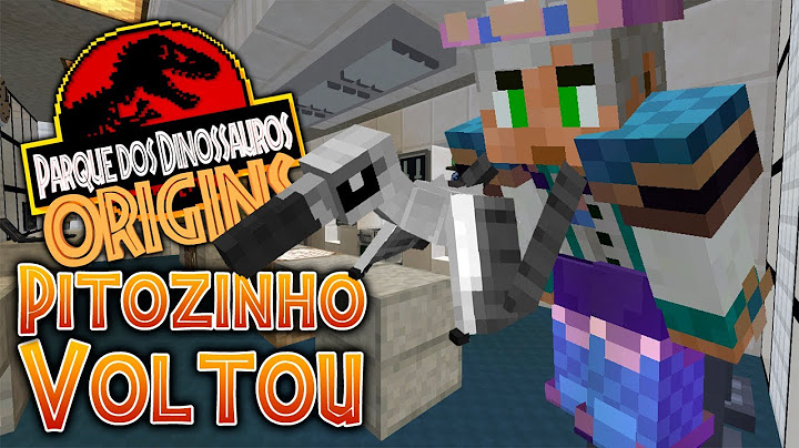 Parque dos Dinossauros Origins Minecraft #8 - O REENCONTRO EMOCIONADO COM PITOZINHO