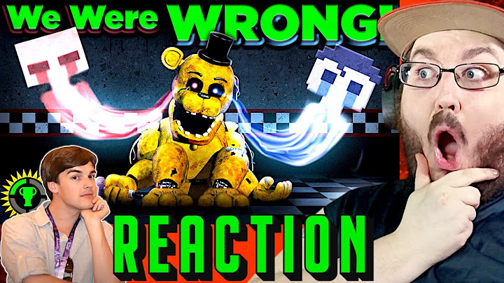 Game Theory: We SOLVED Golden Freddy… Again! (ft. MatPat) #FNAF REACTION!!!